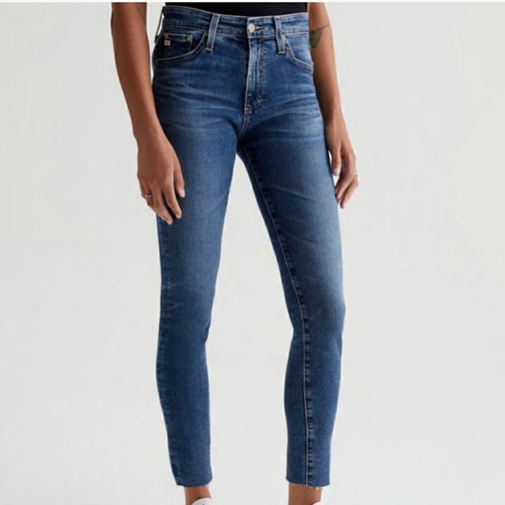 AG Farrah High Rise Skinny Ankle